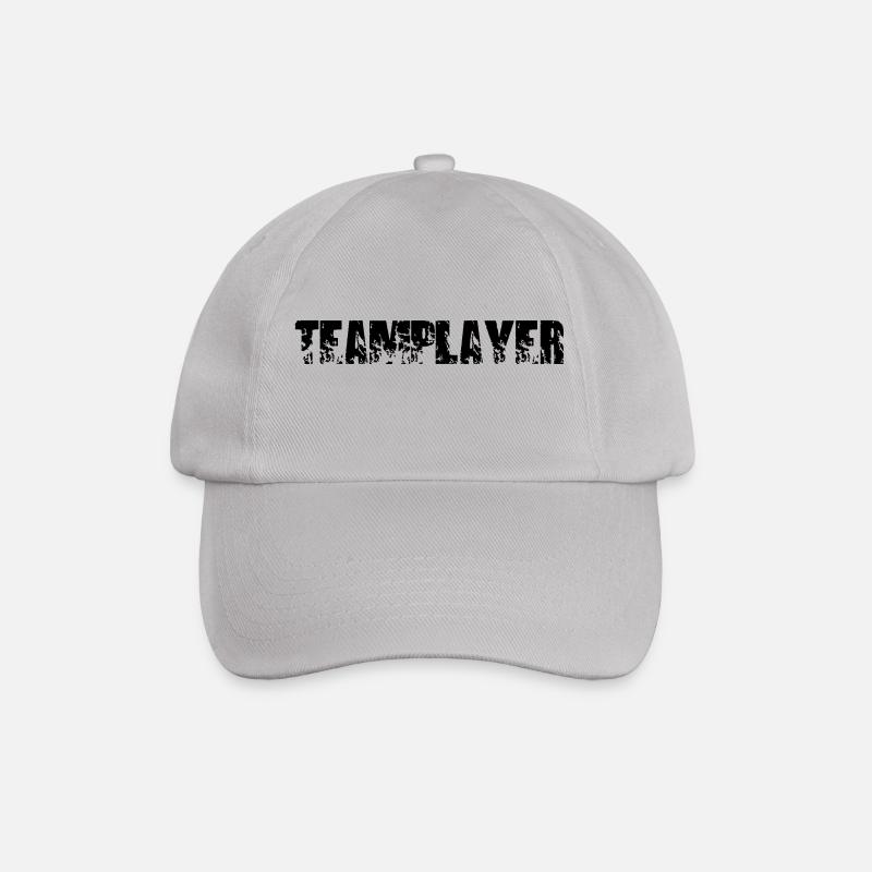 teamplayer - Baseballkappe - Grau