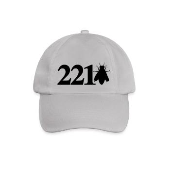 sherlock_221bee - Baseballkappe - Grau - Vorne