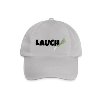 Lauch mit Lauch - Baseballkappe - Grau - Vorne