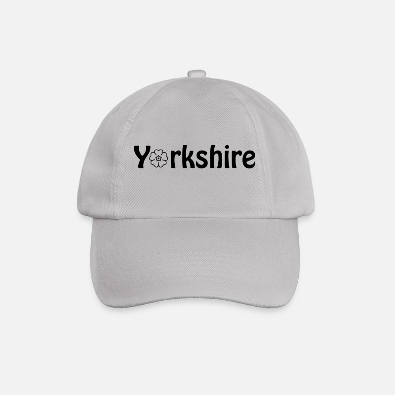 yorkshire - Baseball Cap - grey