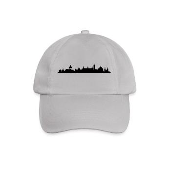 Skyline Graz - Baseballkappe - Grau - Vorne