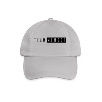 team member - Baseball Cap - grey - Front