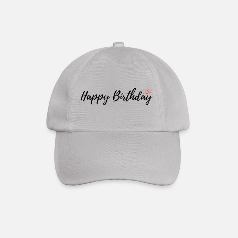 Bon anniversaire - Casquette classique - bruyère