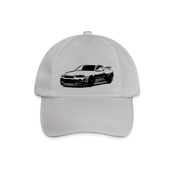 Skyline GTR - Baseball Cap - grey - Front