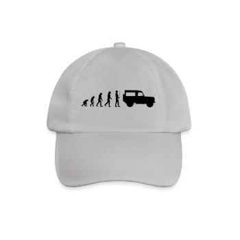landroverevolution - Baseballkappe - Grau - Vorne