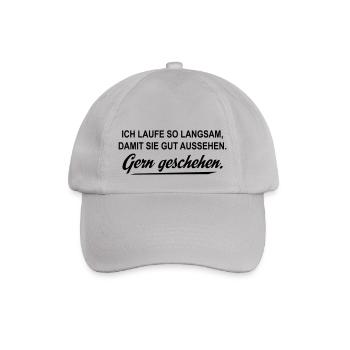 laufen - Baseballkappe - Grau - Vorne