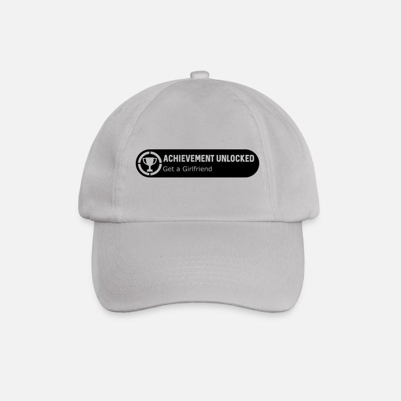 Get a Girlfriend - Baseballkappe - Grau