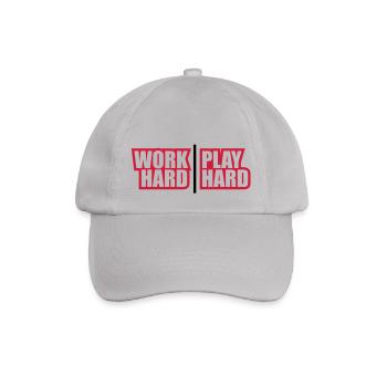 work_hard_play_hard_rp2 - Casquette classique - bruyère - Devant