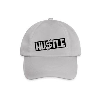 hustle_go1 - Baseballkappe - Grau - Vorne