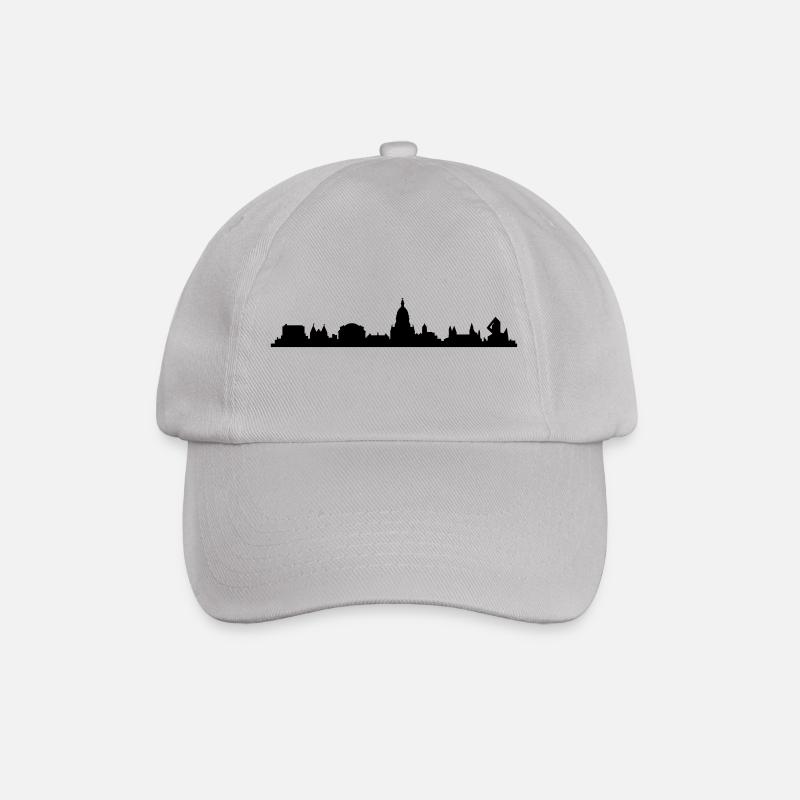 Skyline Mainz - Baseballkappe - Grau