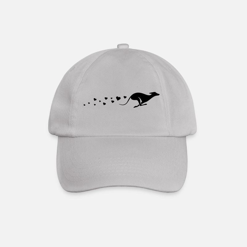 Windhund Liebe – L’amour des lévriers - Casquette classique - bruyère
