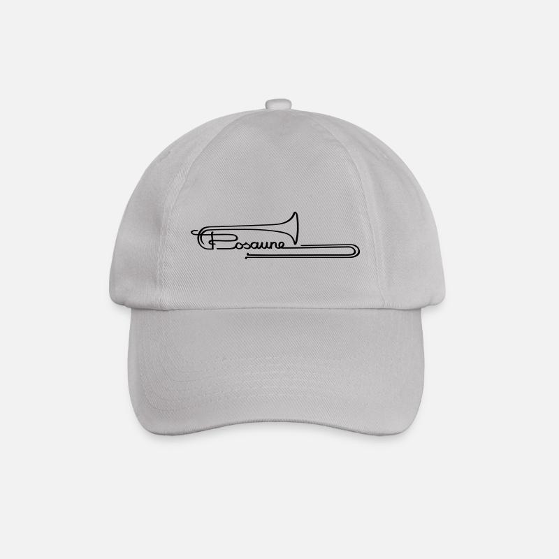 Posaune 2 - Baseballkappe - Grau