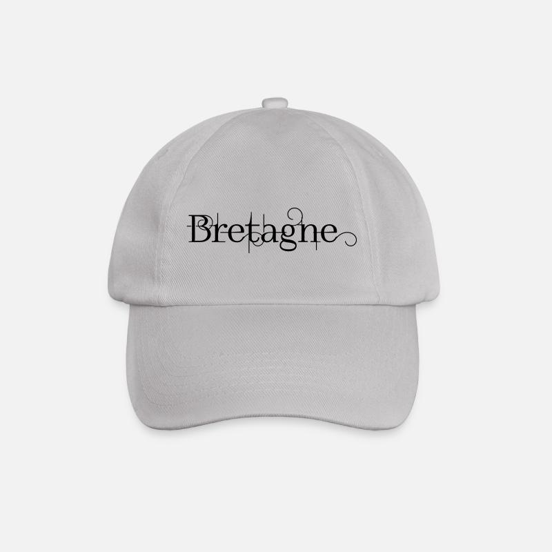 Bretagne - Baseballkappe - Grau