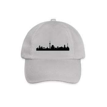 Skyline Berlin - Baseballkappe - Grau - Vorne