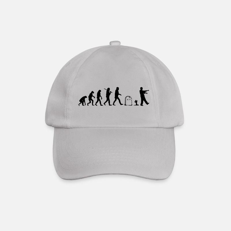 Evolution - Baseball Cap - grey