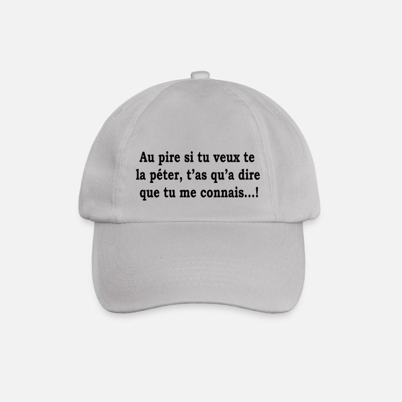 humour - Casquette classique - bruyère