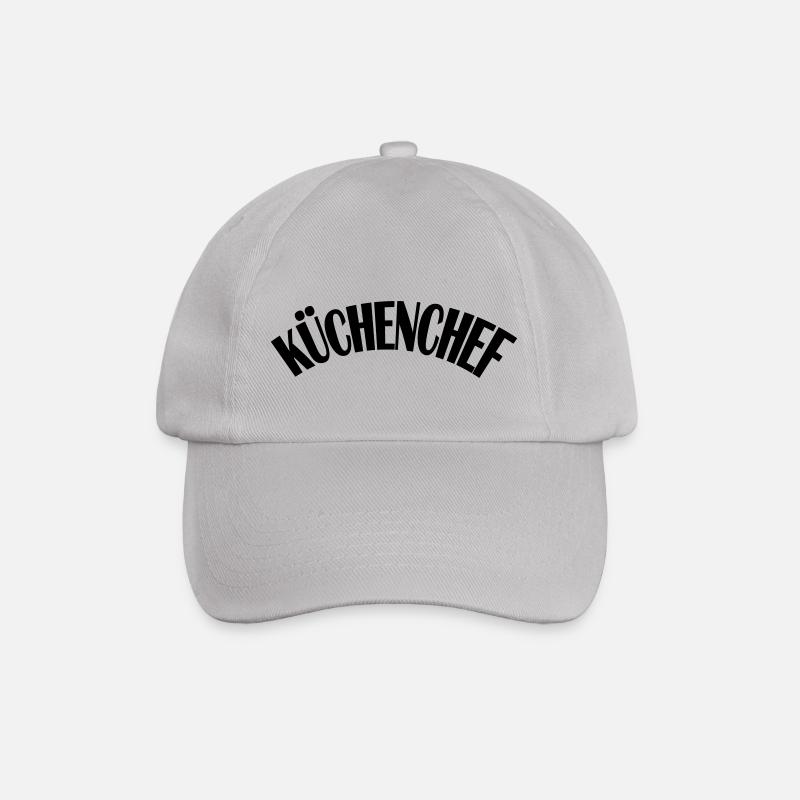 Küchenchef - Baseballkappe - Grau