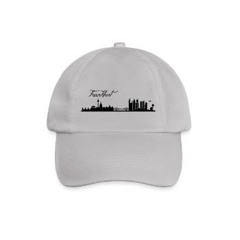 Frankfurter Skyline - Baseballkappe - Grau - Vorne