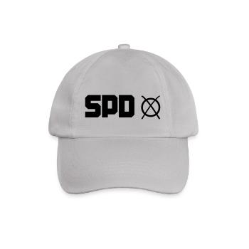 spd - Baseballkappe - Grau - Vorne