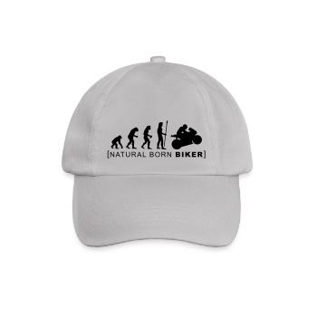 natural born biker - Casquette classique - bruyère - Devant