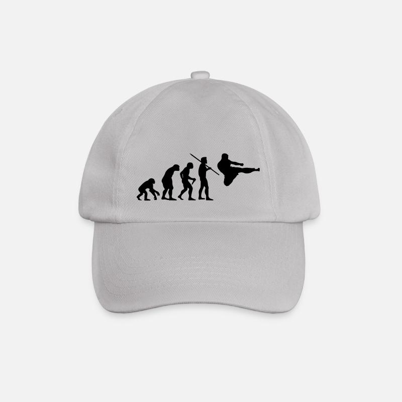 Évolution de l'homme - Arts martiaux - Casquette classique - bruyère