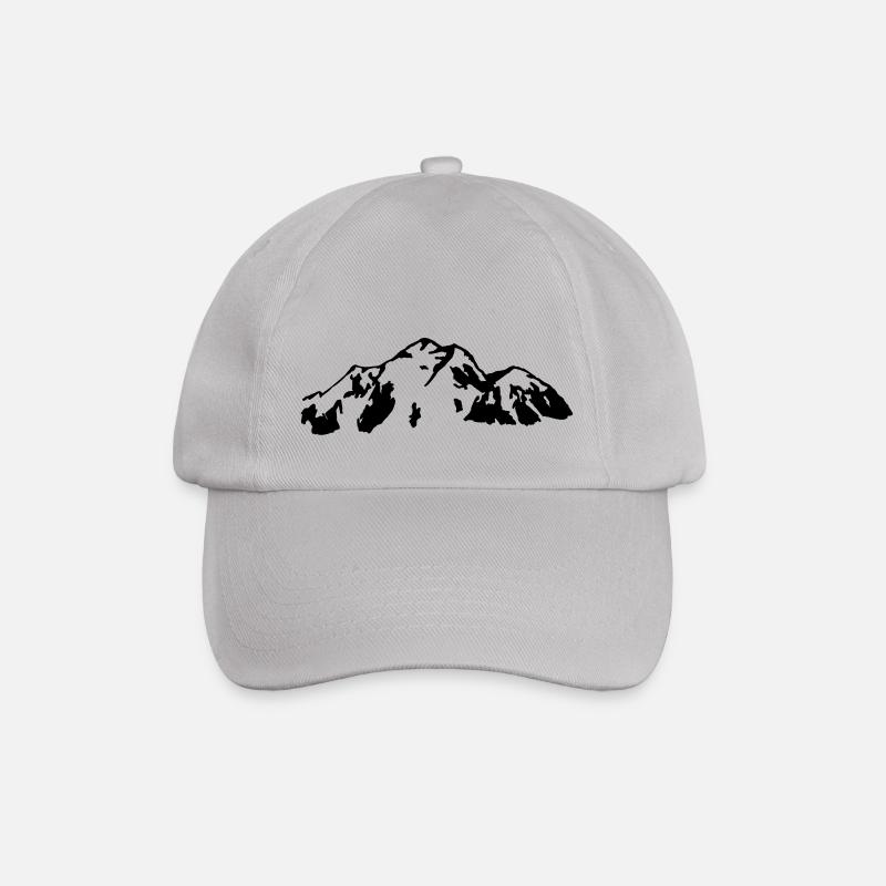 Mountain - Baseball Cap - grey