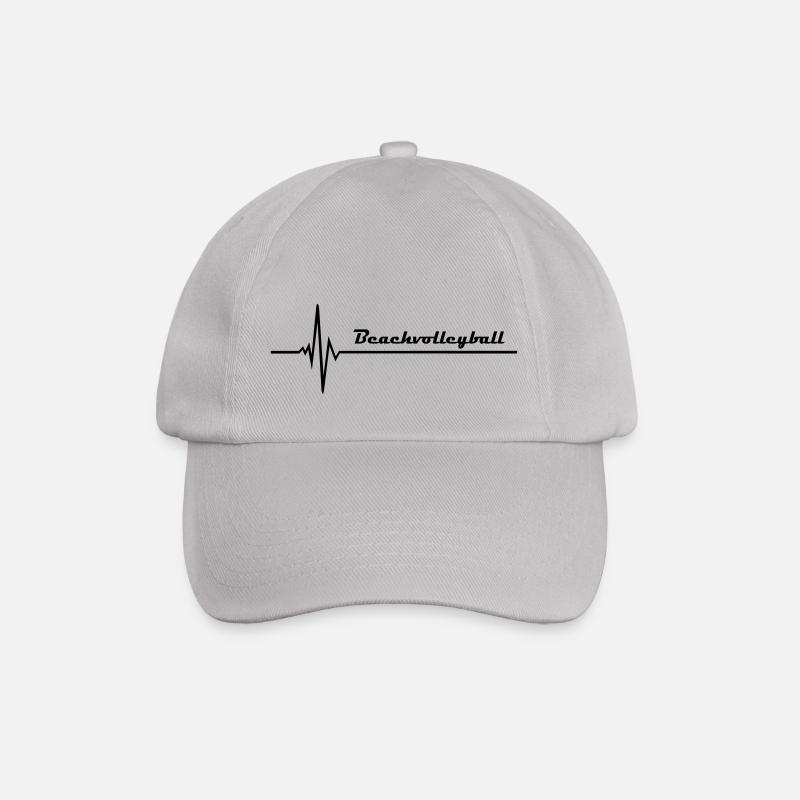 Beachvolleyball - Baseball Cap - grey