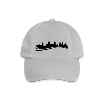 Skyline Salzburg Welle - Baseballkappe - Grau - Vorne