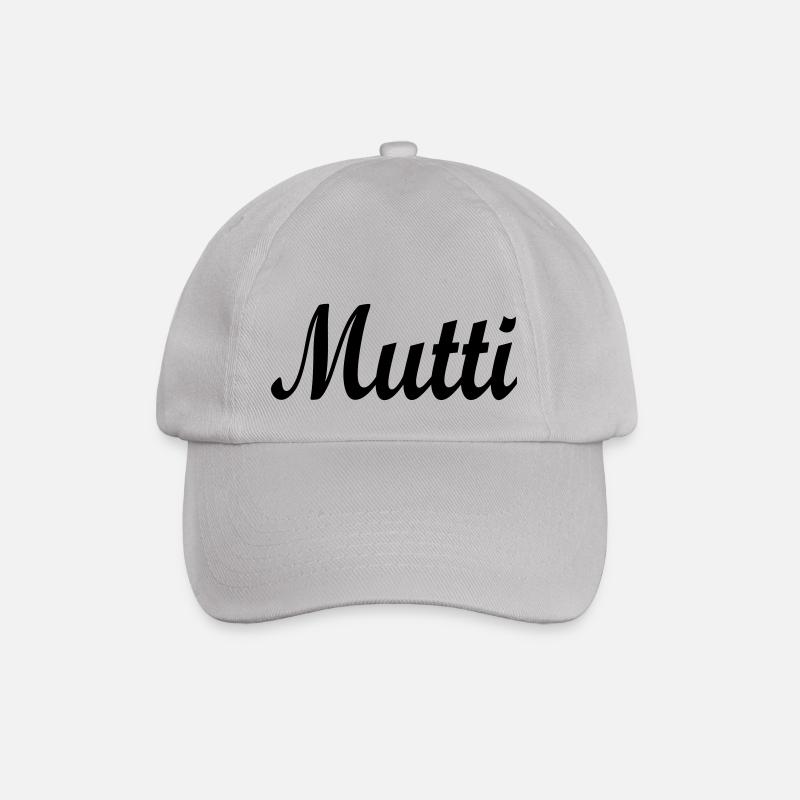 mutti - Baseballkappe - Grau