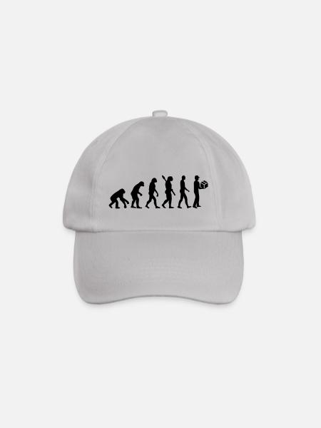 Paketbote - Baseballkappe - Grau