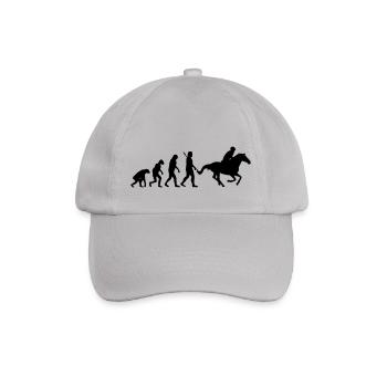 Evolution Reiten - Baseballkappe - Grau - Vorne