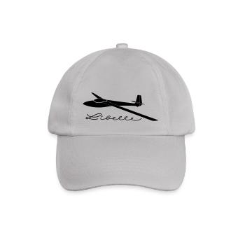 Standard Libelle ohne Winglets - Baseball Cap - grey - Front