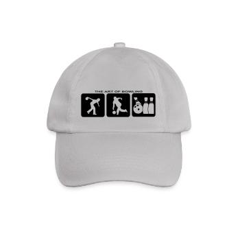 Bowling Bowling Pins Sports Bowling Club Jersey - Baseball Cap - grey - Front