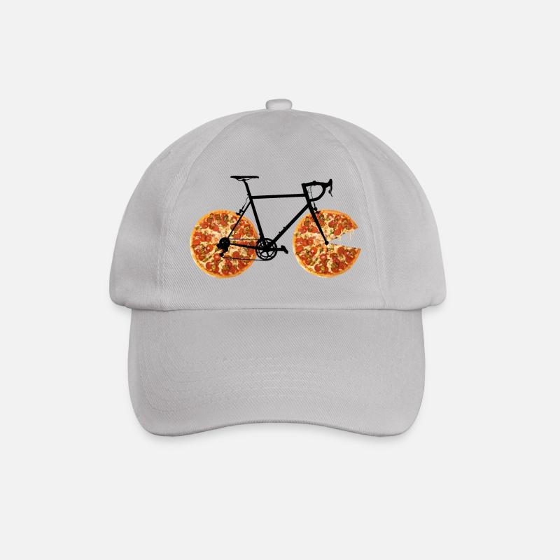 Pizzabike - Baseballkappe - Grau