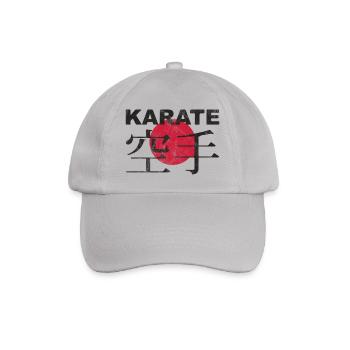 karate - Baseball Cap - grey - Front