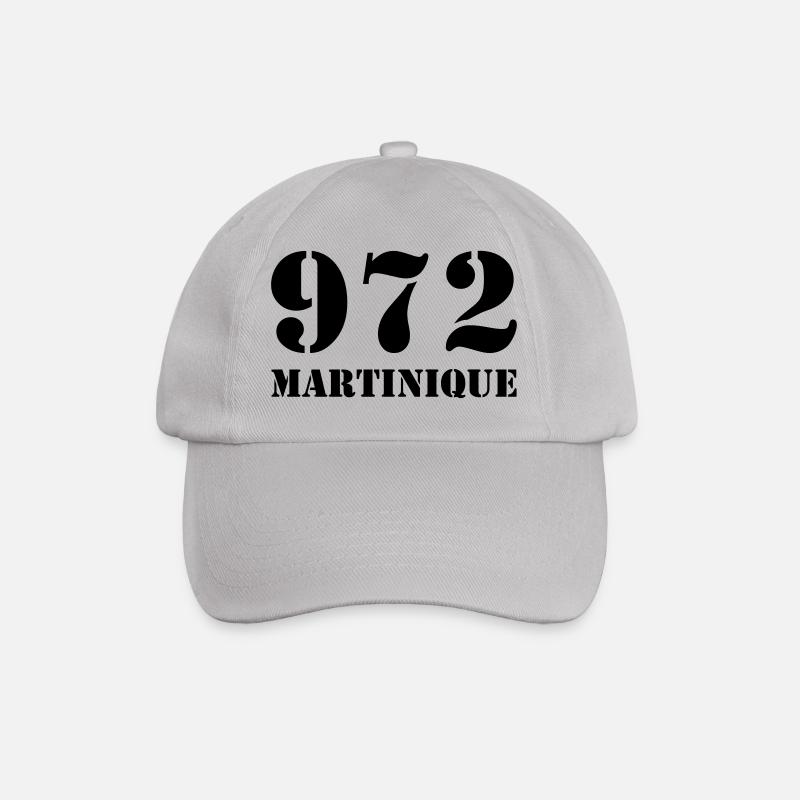 972 Martinique - Baseball Cap - grey