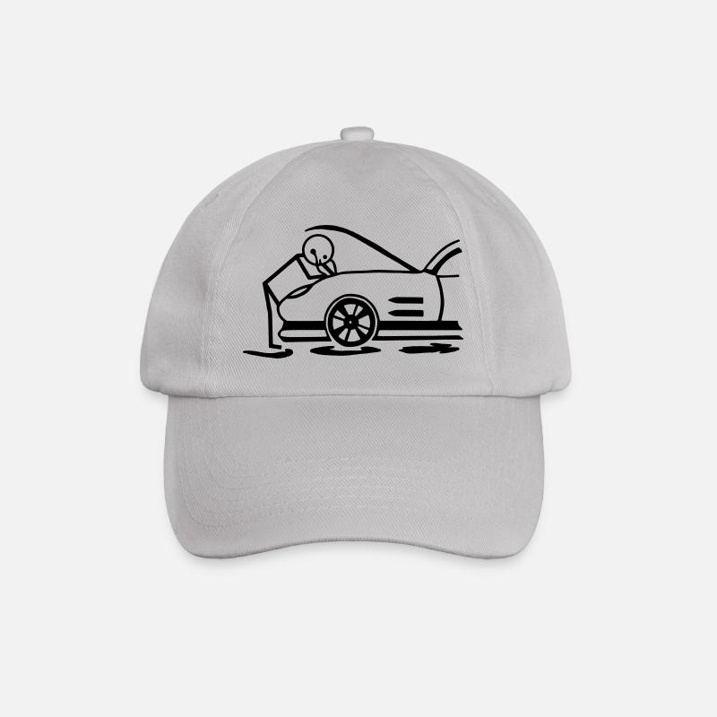 Kfz-Mechaniker - Baseballkappe - Grau