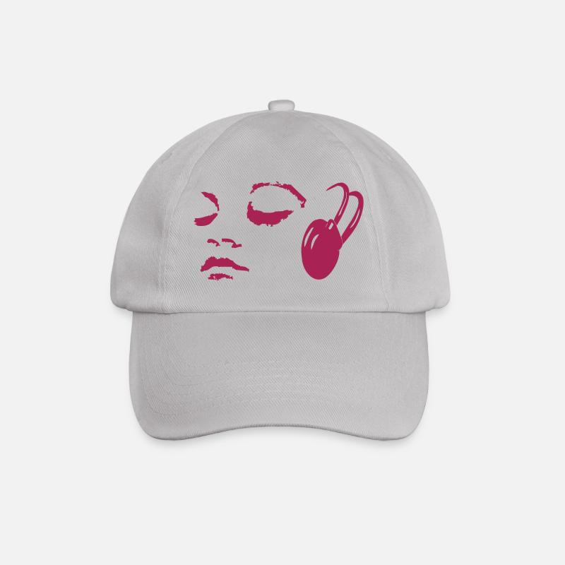 Musik - Baseballkappe - Grau