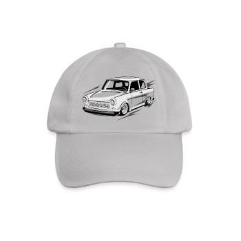 Two-stroke DDR  601 racing cardboard - Baseball Cap - grey - Front