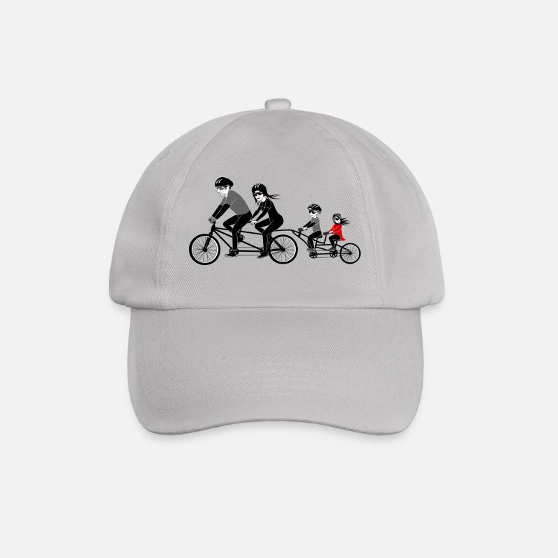 famille de vélos - Casquette classique - bruyère