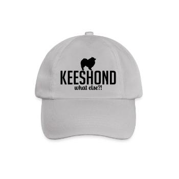 KEESHOND what else - Baseball Cap - grey - Front