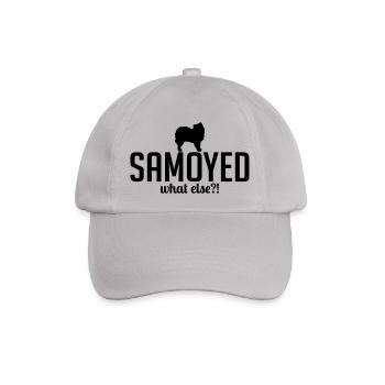 SAMOYED what else - Baseball Cap - grey - Front