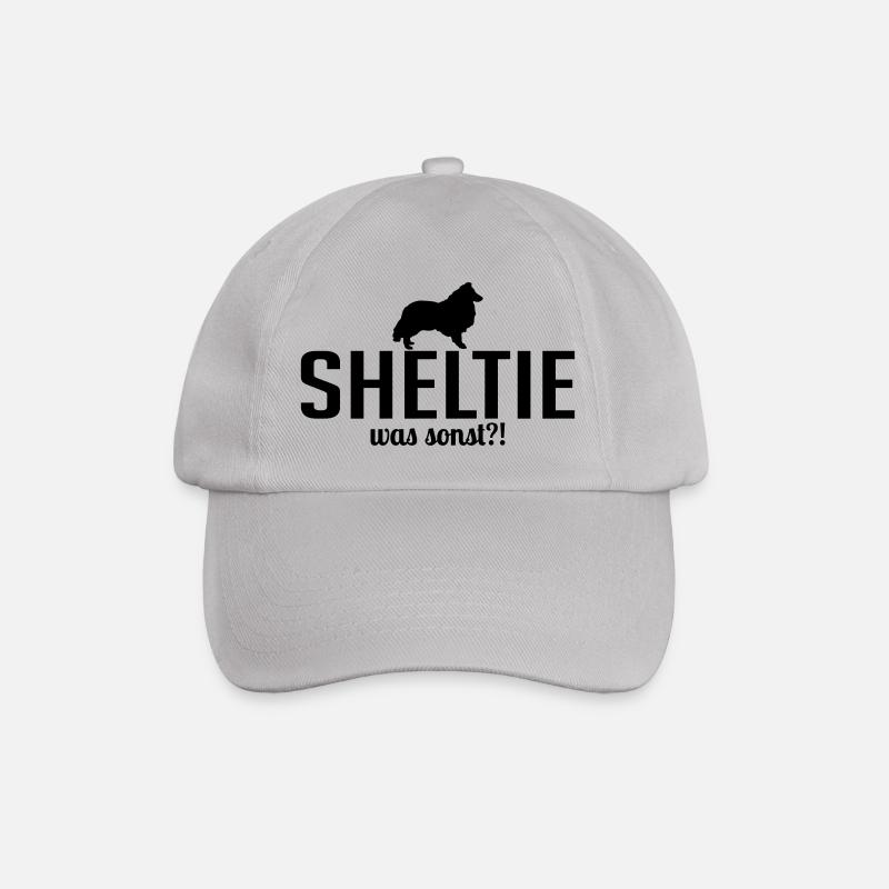 SHELTIE was sonst - Baseballkappe - Grau