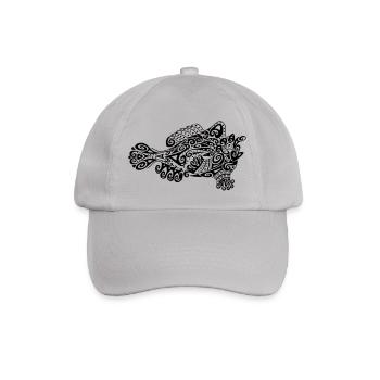 Little cute frogfish - Baseball Cap - grey - Front