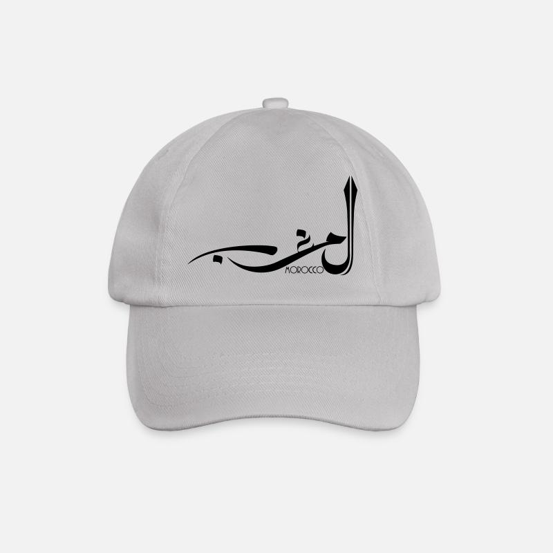 Chemise Maroc en calligraphie arabe - Casquette classique - bruyère