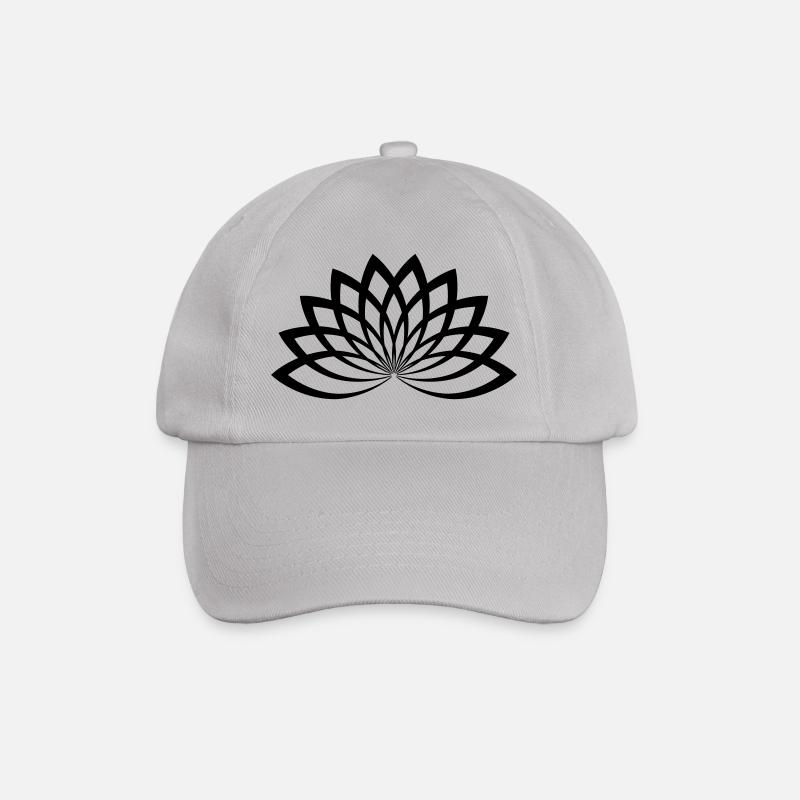 lotus - Baseball Cap - grey
