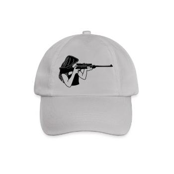 Protector rifle - Baseball Cap - grey - Front