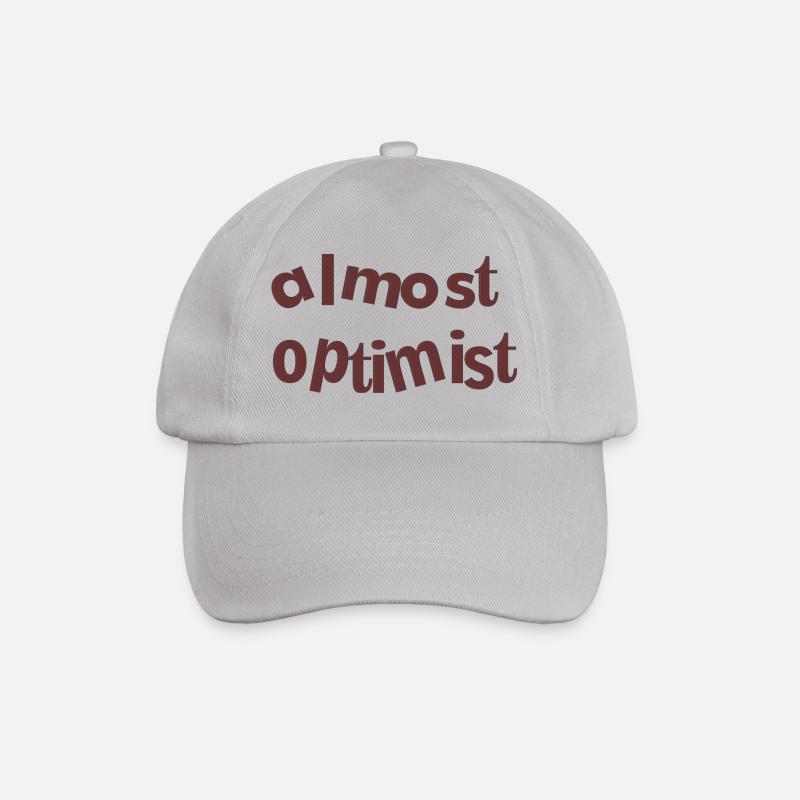 optimist - Baseballkappe - Grau