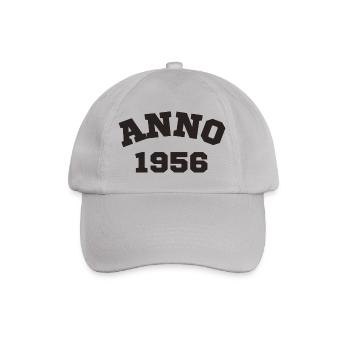 Anno 1956 Birthday Year of birth - Baseball Cap - grey - Front