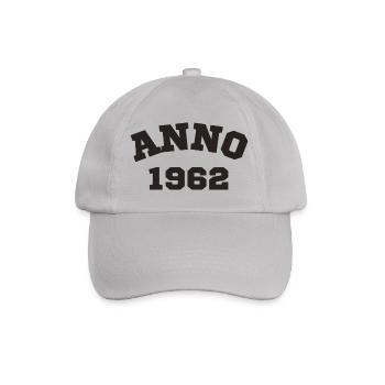 Anno 1962 Birthday Year of birth - Baseball Cap - grey - Front